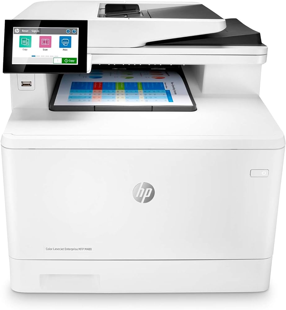 Multifuncional HP Color LaserJet Enterprise MFP M480f Color 29 ppm