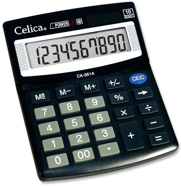 Celica Calculadora 10 Dígitos CA-351A